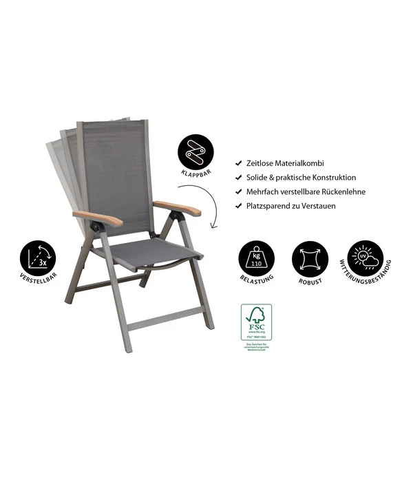 Dehner Klappstuhl Colmar 4 Dehner Klappstuhl Colmar – Bild 4
