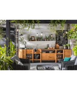 Dehner Schrank Southampton, 100 X 50 X 90 Cm -Gartenbedarf Angebote 2806644 WE MO 002 Outdoorkuechesouthampton