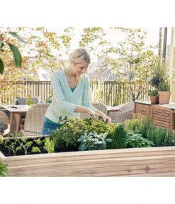 Golla Hochbeet Grow, Ca. B160/H77/T80 Cm -Gartenbedarf Angebote 2849487 WE MO 002 HochbeetGrowPflanzbeetNeu