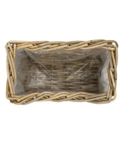 Van Der Leeden Rattan-Pflanzkasten, Graubraun 21 Van Der Leeden Rattan-Pflanzkasten, Graubraun -Gartenbedarf Angebote 3692506 3692548 WE DE 001 Rattankasten40x23x20cm