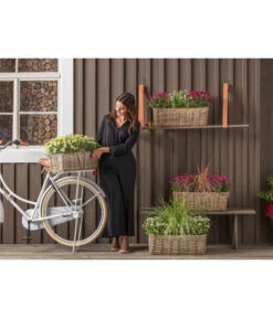 Van Der Leeden Rattan-Pflanzkasten, Graubraun 17 Van Der Leeden Rattan-Pflanzkasten, Graubraun -Gartenbedarf Angebote 3692761 3692506 3692548 WE MO 011 RattanPflanzkastenbraun