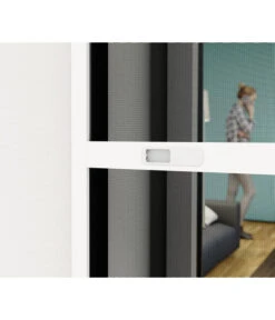 Hecht Schiebetür Einzelelement Comfort, Ca. B120/H240 Cm -Gartenbedarf Angebote 4055430 WE DE 003 HechtSchiebetuerComfort