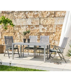 Dehner Ausziehtisch Chicago, Ca. B160-210/H74/T90 Cm -Gartenbedarf Angebote 4210381 4210316 4210274 WE MO 001 DehnerGruppeChicagoNEU