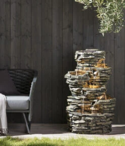 Dehner Polyresin-Gartenbrunnen Largo, Ca. B60,8/H98/T50 Cm -Gartenbedarf Angebote 4277729 WE MO 001 DehnerPolyresinGartenbrunnenLargoNEU