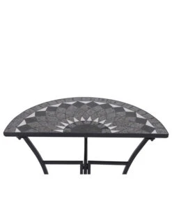 Siena Garden Mosaiktisch Como Halbrund, Ca. B35/H71/T70 Cm 12 Siena Garden Mosaiktisch Como Halbrund, Ca. B35/H71/T70 Cm -Gartenbedarf Angebote 4498796 WE DE 001 TischComoH71cm
