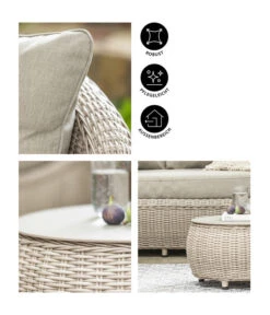 Dehner Lounge Bari, 2-teilig -Gartenbedarf Angebote 6657381 WE IG 001 DehnerLoungeBari2teilig