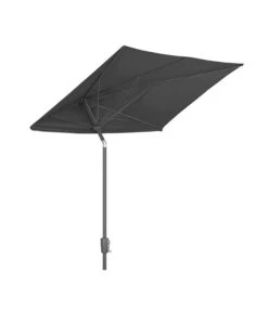 Dehner Balkonschirm Chios, Rechteckig, Ca. B210/T130 Cm -Gartenbedarf Angebote 6703243 WE FS 004 BalkonschirmChiosDunkelgrauNeu