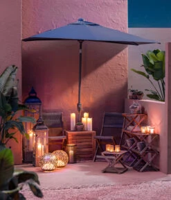 Dehner Schirmbox Macao -Gartenbedarf Angebote 6703243 WE MO 001 Outdoorbeleuchtung