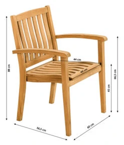 Dehner Stapelsessel Havanna -Gartenbedarf Angebote 6708309 WE BG 001 StapelstuhlHavannaNeu