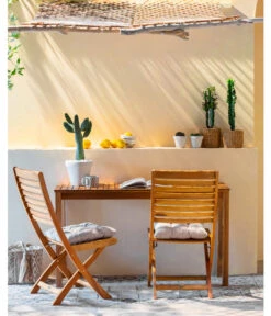 Dehner Balkontisch Macao, Ca. B142/H75/T40 Cm -Gartenbedarf Angebote 6712434 WE MO 001 BalkonGruppeMacao