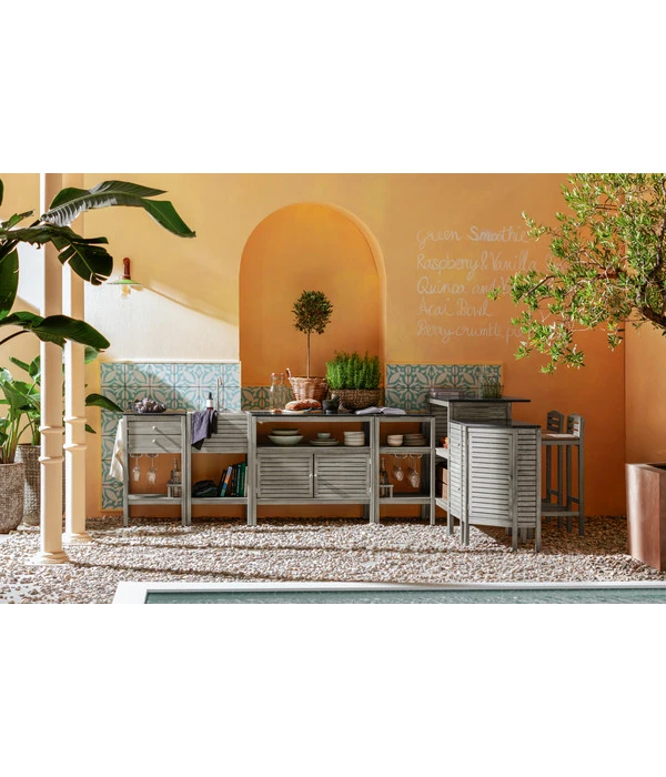 Dehner Eckschrank Southampton, Ca. B50/H90/T50 Cm 4 Dehner Eckschrank Southampton, Ca. B50/H90/T50 Cm – Bild 4