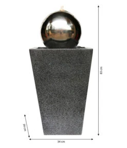 Dehner Edelstahl-Gartenbrunnen Kioto, Ca. B34/H83/T34 Cm 6 Dehner Edelstahl-Gartenbrunnen Kioto, Ca. B34/H83/T34 Cm -Gartenbedarf Angebote 6731343 WE BG 001 DehnerEdelstahlGartenbrunnenKiotoNEU