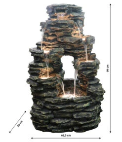 Dehner Polyresin-Gartenbrunnen Salto, Ca. H99 Cm -Gartenbedarf Angebote 6742464 WE DE 001 DehnerPolyresinBrunnenSalto