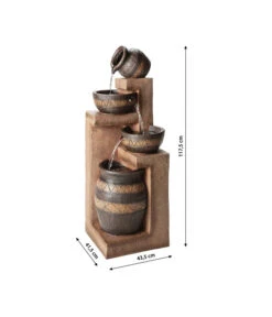 Dehner Polyresin-Gartenbrunnen Monterry, Ca. H117,5 Cm -Gartenbedarf Angebote 6742472 WE DE 001 DehnerPolyresinGartenbrunnenMonterry