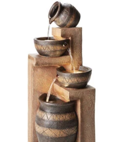 Dehner Polyresin-Gartenbrunnen Monterry, Ca. H117,5 Cm -Gartenbedarf Angebote 6742472 WE DE 004 DehnerPolyresinGartenbrunnenMonterryNEU