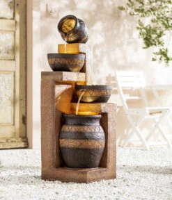 Dehner Polyresin-Gartenbrunnen Monterry, Ca. H117,5 Cm -Gartenbedarf Angebote 6742472 WE MO 001 DehnerPolyresinGartenbrunnenMonterryNEU