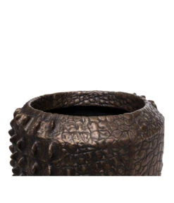 Fleur Ami Kunststoff-Topf Croc, Konisch, Bronze, Ca. Ø47/H56 Cm -Gartenbedarf Angebote 6758999 WE DE 002 FleurAmiPflanzgefaessCroc