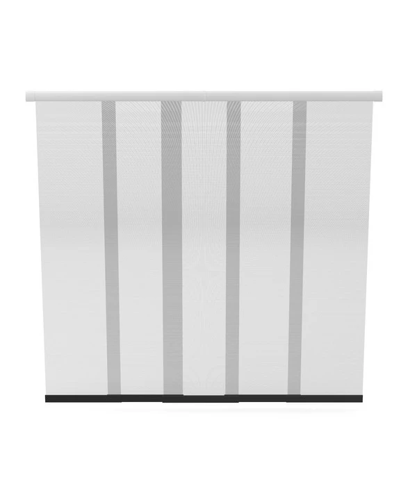 Hecht Schiebe-Lamellenvorhang Vario, Ca. B240/H240 Cm 1 Hecht Schiebe-Lamellenvorhang Vario, Ca. B240/H240 Cm