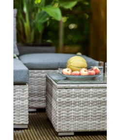 Dehner Balkonset Como, 4-teilig -Gartenbedarf Angebote 6894166 WE DE 002 BalkonsetComo