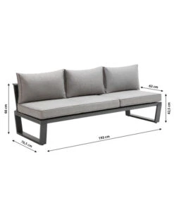 Dehner Liegenset Bellevue, 3-teilig -Gartenbedarf Angebote 6894182 WE BG 001 LiegesetBellevueNEU