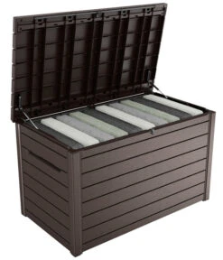 Keter Auflagenbox Ontario, 870 Liter, Ca. B147/H86/T83 Cm 19 Keter Auflagenbox Ontario, 870 Liter, Ca. B147/H86/T83 Cm -Gartenbedarf Angebote 6894919 WE DE 001 AuflagenboxOntario