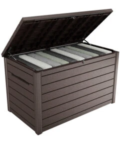 Keter Auflagenbox Ontario, 870 Liter, Ca. B147/H86/T83 Cm 20 Keter Auflagenbox Ontario, 870 Liter, Ca. B147/H86/T83 Cm -Gartenbedarf Angebote 6894919 WE DE 002 AuflagenboxOntario