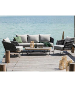 Dehner Gartenlounge Monte Carlo, 4-teilig -Gartenbedarf Angebote 6895346 WE MO 001 LoungeMonteCarloNEU
