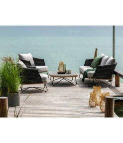Dehner Gartenlounge Monte Carlo, 4-teilig -Gartenbedarf Angebote 6895346 WE MO 002 LoungeMonteCarloNEU