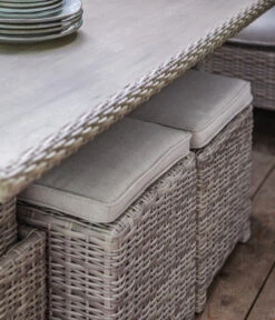 Dehner Geflechtlounge Bologna, 5-teilig -Gartenbedarf Angebote 6903447 WE MO 004 LoungeBolognaNEU