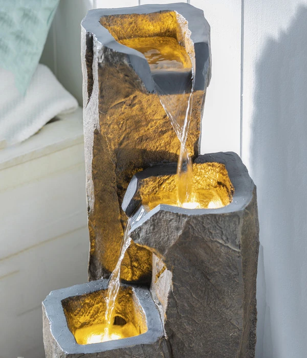 Dehner Polyresin-Gartenbrunnen Sedona, Ca. H85 Cm 6 Dehner Polyresin-Gartenbrunnen Sedona, Ca. H85 Cm – Bild 6