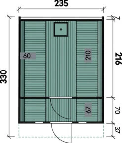 Wolff Finnhaus Saunafass 330 De Luxe Bausatz, Thermoholz, Ca. B235/H242/T330 Cm 5 Wolff Finnhaus Saunafass 330 De Luxe Bausatz, Thermoholz, Ca. B235/H242/T330 Cm -Gartenbedarf Angebote 6934046 WE DE 001 FinnhausSaunafass330