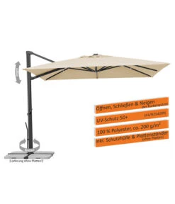 Schneider Ampelschirm Rhodos Smart, Quadratisch, Ca. B300/T300 Cm 24 Schneider Ampelschirm Rhodos Smart, Quadratisch, Ca. B300/T300 Cm -Gartenbedarf Angebote 6953384 WE IG 002 SchneiderAmpelschirmRhodosSmart