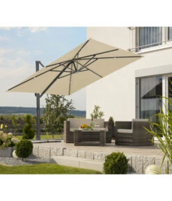 Schneider Ampelschirm Rhodos Smart, Quadratisch, Ca. B300/T300 Cm 22 Schneider Ampelschirm Rhodos Smart, Quadratisch, Ca. B300/T300 Cm -Gartenbedarf Angebote 6953384 WE MO 001 SchneiderAmpelschirmRhodosSmartnatur