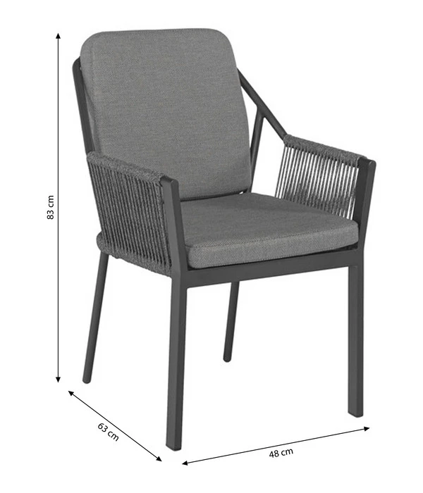 Tierra Outdoor Gartensessel Liv Dining 4 Tierra Outdoor Gartensessel Liv Dining – Bild 4