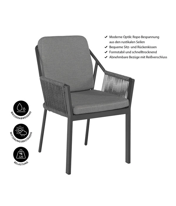 Tierra Outdoor Gartensessel Liv Dining 3 Tierra Outdoor Gartensessel Liv Dining – Bild 3